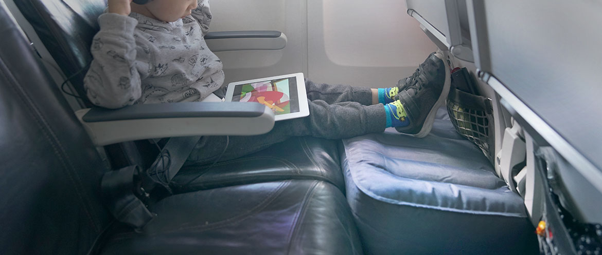 inflatable cushion for air travel